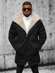 Куртка зимова чоловіча чорна OZONEE JS/22M319/392