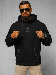 Толстовка чорна OZONEE O/SWE23013Z