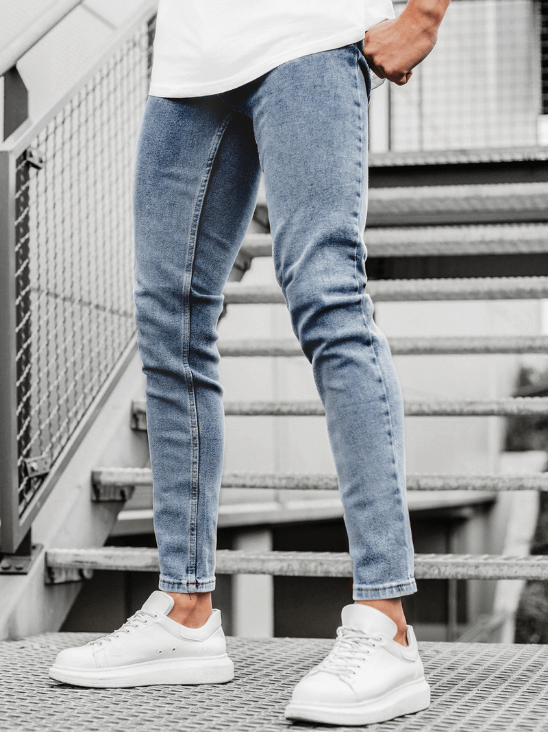 Джинси чоловічі Яскраво-Синi OZONEE O/4492/02