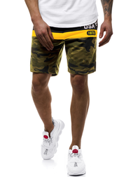 Spodenki męskie zielone OZONEE JS/KK300157