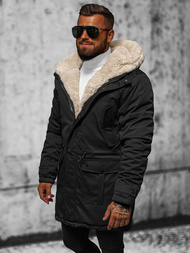 Куртка зимова чоловіча Чорна OZONEE JS/22M317/392