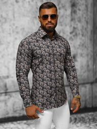 Koszula męska kolorowa OZONEE O/V68