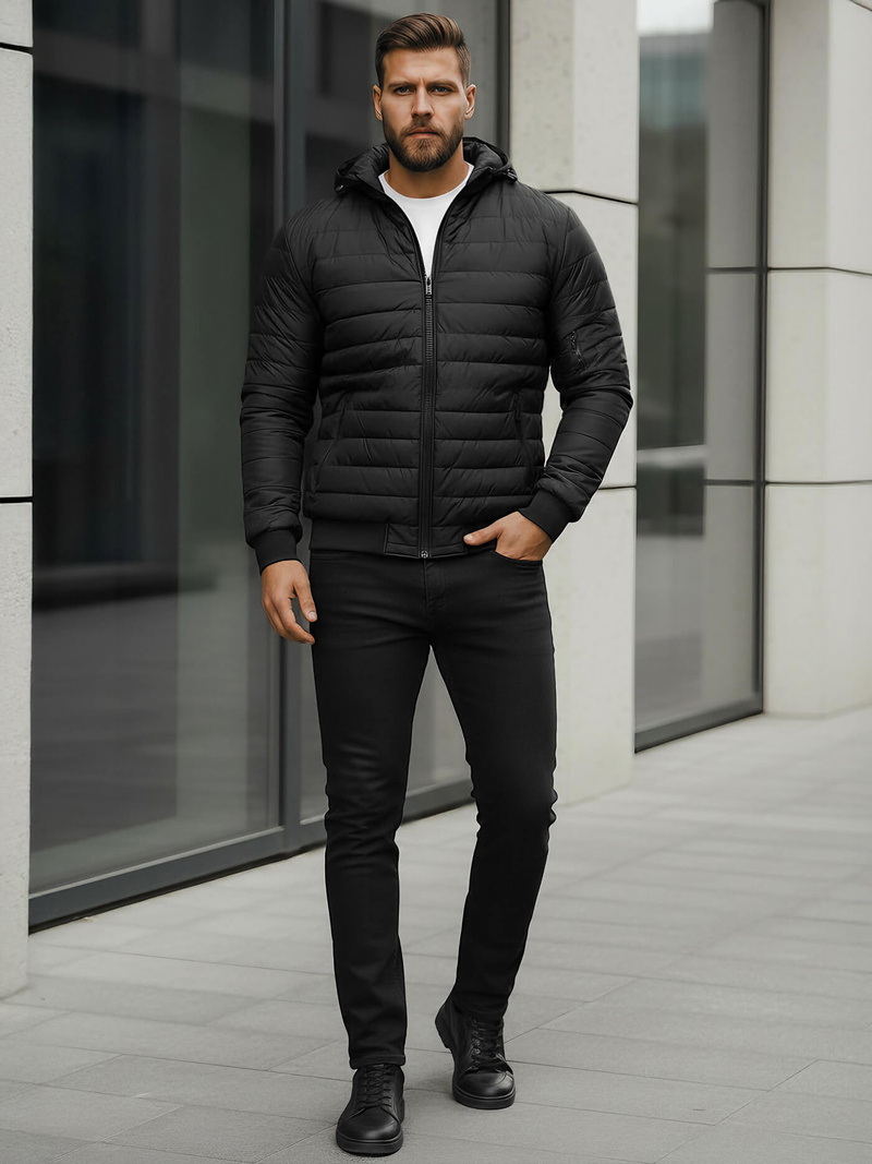 Куртка чоловіча Чорна OZONEE JS/MY13Z