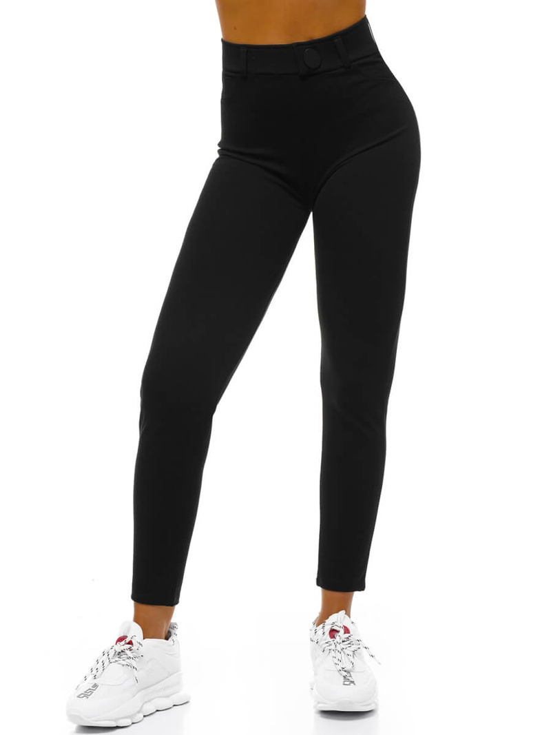 Legginsy damskie czarne OZONEE JS/1039/C1