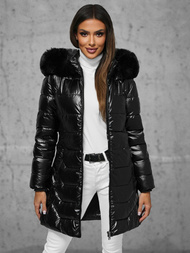 Куртка жіноча чорна OZONEE JS/16M9122/392