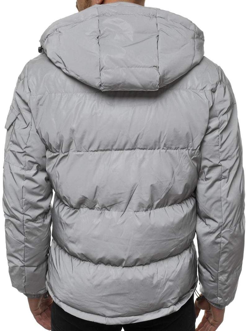 Куртка чоловіча срібло OZONEE JB/JP1167