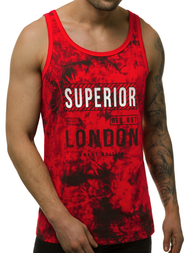 Футболка чоловіча Червона OZONEE JS/SS11037 