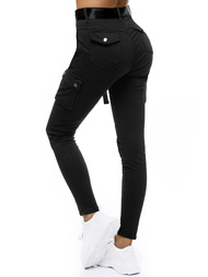 Штани Жіночі джоггери Чорнi OZONEE O/LC518/1