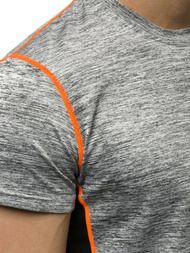 Футболка чоловіча Сiрий OZONEE JS/KS2104