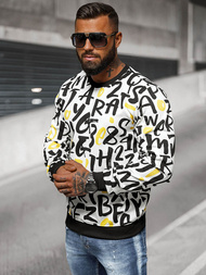 Толстовка Чоловіча Бiла OZONEE JS/8B1220/1