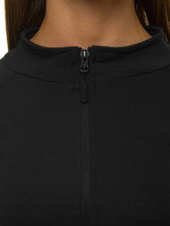 Bluza damska rozpinana czarna OZONEE JS/HD154/1