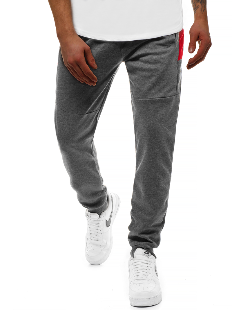 Штани спортивні чоловічі Темно-сірі OZONEE JS/JZ11021