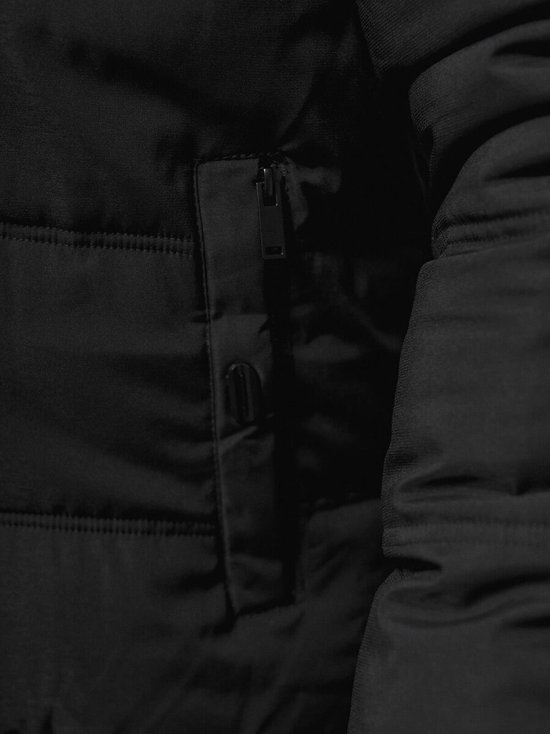 Куртка Чоловіча Чорна OZONEE JS/84M3030/392