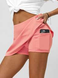 Spódnico-spodenki damskie pudrowe OZONEE JS/17K568/37