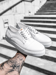 Sneakersy białe OZONEE O/KN050