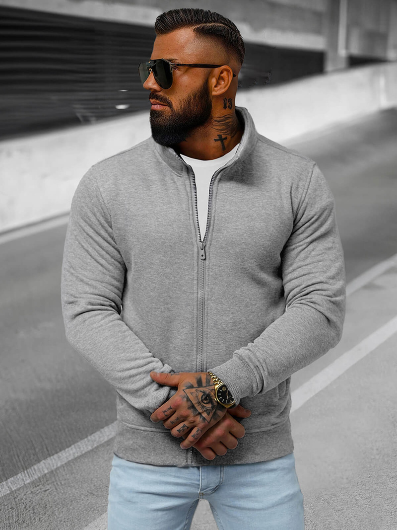 Толстовка чоловіча Сiра OZONEE JS/2002Z