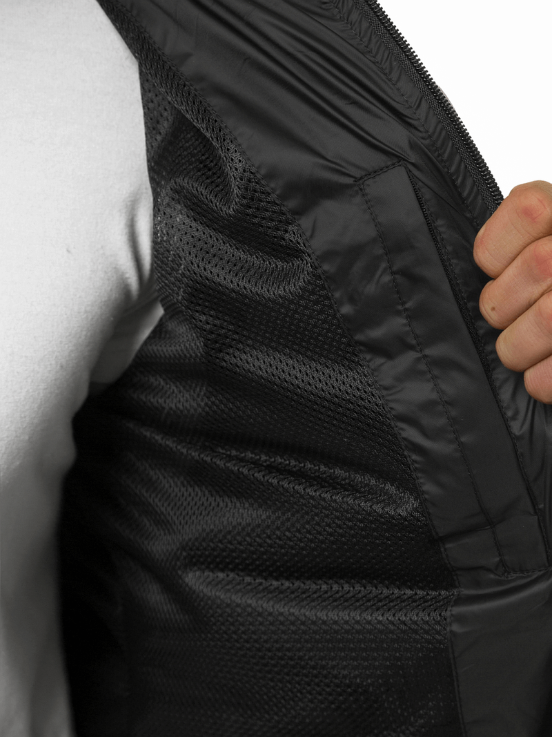 Куртка чоловіча Чорна OZONEE N/6790