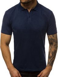 Koszulka polo męska granatowa OZONEE JS/GD01
