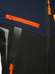 Куртка softshell чоловіча Чорна OZONEE JS/HH021/1A