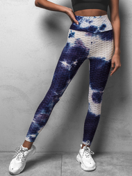 Legginsy damskie granatowe OZONEE JS/YW88027Z