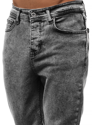 Spodnie męskie jogger szare OZONEE DP/667