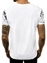 T-Shirt męski biały OZONEE JS/SS10917