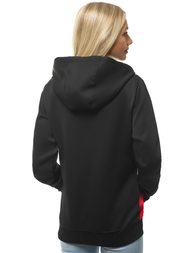 Bluza damska czarna OZONEE JS/JK88123/3