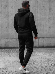 Спортивний костюм чоловічій Чорний OZONEE O/3A127/A128