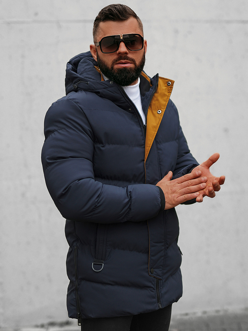 Куртка чоловіча tемно-cиня OZONEE N/7330Z