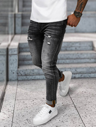 Чоловічі джинси Чорнi OZONEE NB/MP0169G