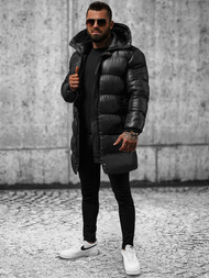 Kurtka męska zimowa czarna OZONEE O/M800Z