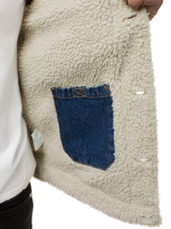 Kurtka męska jeans niebieska OZONEE JB/JP1156Z