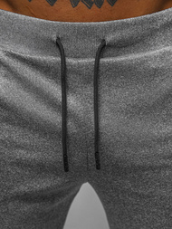 Spodnie dresowe męskie grafitowe OZONEE O/MM230002