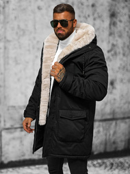 Kurtka zimowa męska czarna OZONEE JS/5M120/392