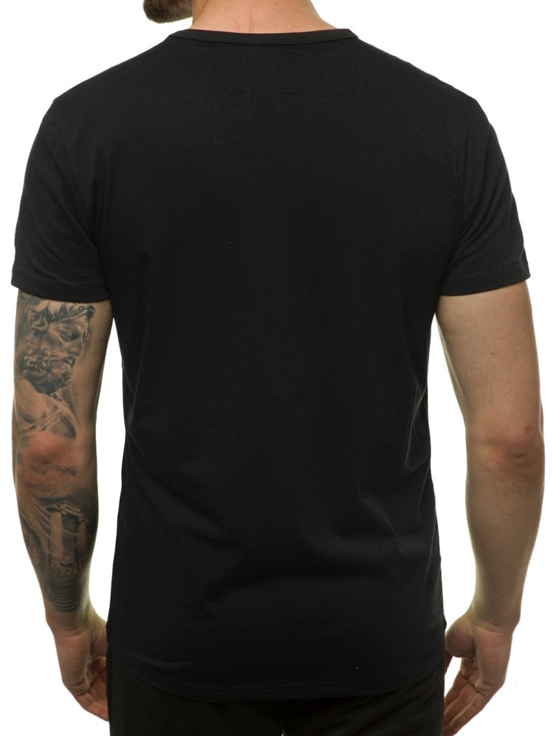 T-Shirt męski czerwony OZONEE JS/SS10985