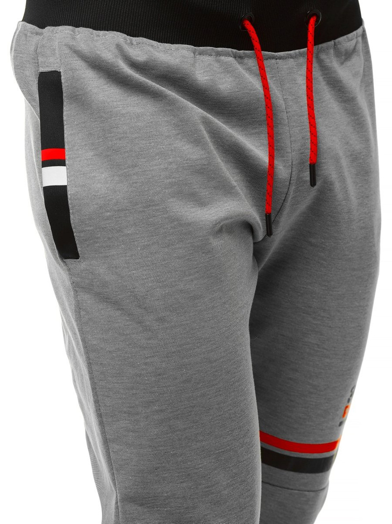 Spodnie dresowe męskie szare OZONEE JS/AM108