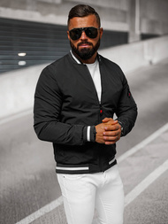 Куртка чоловіча чорна OZONEE JS/84M3034/392