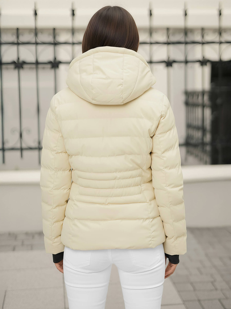 Куртка жіноча Кремова OZONEE JS/M769/281Z