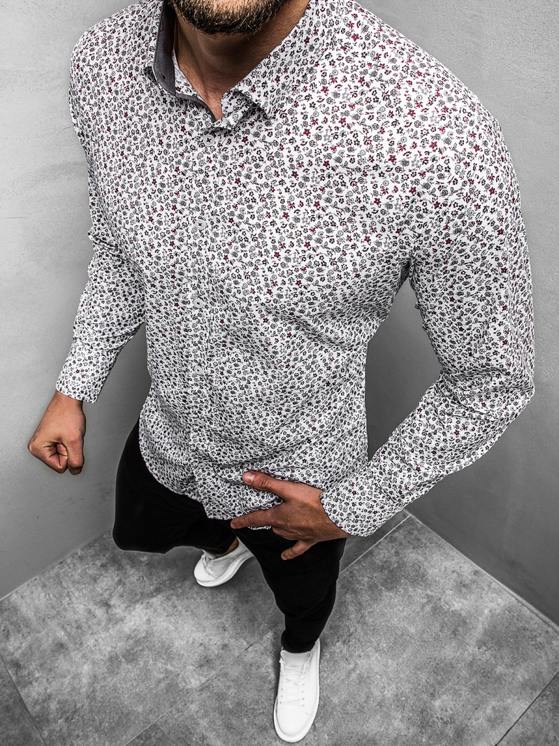 Koszula męska OZONEE EP/K10