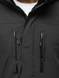 Куртка чоловіча Темно-сіра OZONEE O/9805