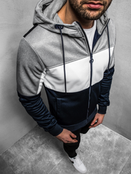 Толстовка чоловіча Темно-Синя OZONEE JS/YD88012Z