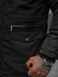 Куртка зимова чоловіча Чорна OZONEE O/88853