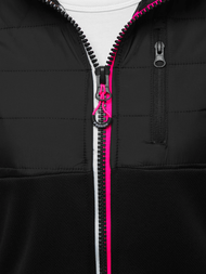 Kurtka damska czarna OZONEE JS/KSW4010