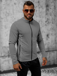 Kurtka przejściowa męska szara OZONEE JS/M10309