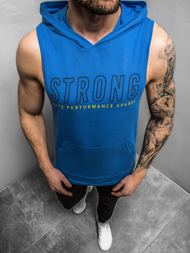 Майка чоловіча Синя OZONEE MAD/2992Z