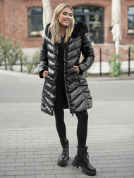 Куртка жіноча чорний OZONEE JS/16M9100/392Z