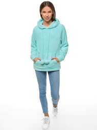 Жіноча Толстовка м'ятна OZONEE JS/HH033/41