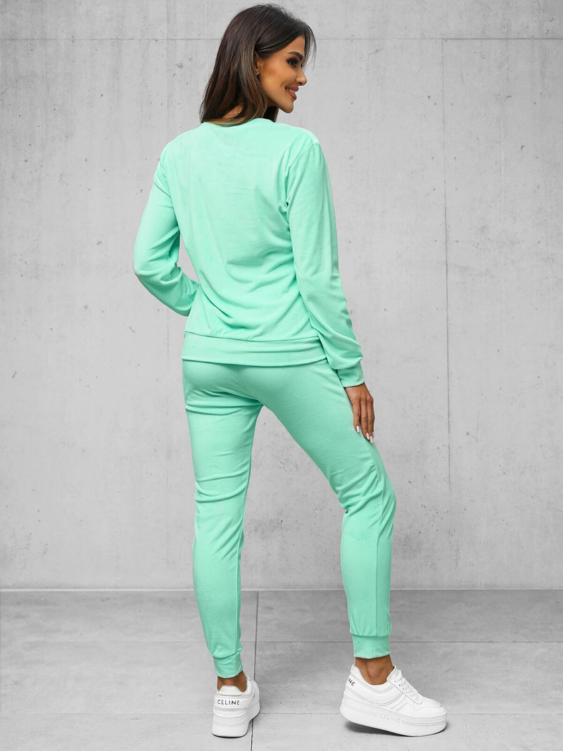 Спортивний костюм жіночий tемно-м’ятні OZONEE O/8C1173/139Z