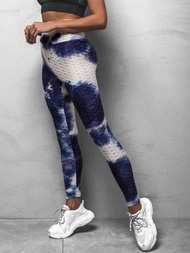 Legginsy damskie granatowe OZONEE JS/YW88027Z