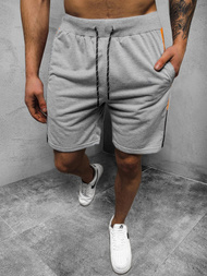 Spodenki dresowe męskie szare OZONEE JS/KS2561